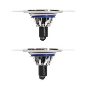 Pop-Up Foot Floor Drain Quick Drainage Sink Filter Bathroom Press Bounce Anti-Odor Insect-Proof Floor Filter Basin Plug Stopper