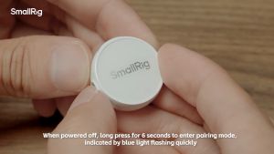 SmallRig S60 Lark Pocket Wireless Microphone USB-C Magnetic Neck-Strap for Phone (Black 4934 /White 4706)