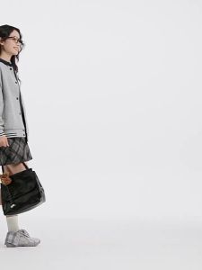 Hotwind | Retro College Style Womens Jacket Grey