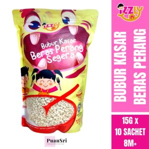💛 IZZLY BERAS PERANG KASAR SEGERA| PORRIDGE BROWN RICE| BUBUR NASI SEMINIT SIAP| BUBUR NASI KASAR MUDAH SEDIA BANCUH AIR PANAS| BABY FOOD HOMEMADE NATURAL TRAVEL FRIENDLY| MAKANAN BAYI SEMULAJADI 8 BULAN SETAHUN KE ATAS TANPA GULA GARAM PERASA PENGAWET