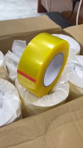 เทปใส เหนียวมาก (ยกลัง 36ม้วน) 200 หลา กว้าง2นิ้ว หนา 48ไมครอน ม้วนใหญ่ เนื้อกาวเหนียวพิเศษ ติดทนนาน ใช้คุ้มค่า สินค้าดี