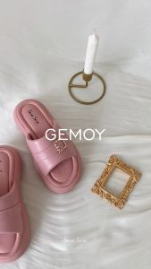 Sara Sara GEMOYKIDS Sandal Wedges Casual Anak Terbaru Sendal Selop Platform Variasi Gesper 5cm Korea
