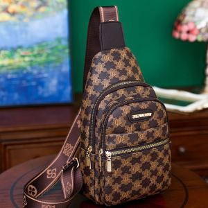 กระเป๋าคาดหน้าอก PU หนังแฟชั่นสำหรับนักเรียน กระเป๋าสะพายข้างผู้หญิง กระเป๋าคาดหน้าอก กระเป๋าสะพายข้าง กระเป๋าสะพายไหล่ กระเป๋าสะพายข้างแบบอเนกประสงค์