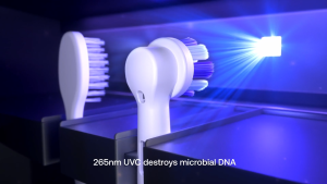 Tafel กล่องฆ่าเชื้อแปรงสีฟัน สวิตซ์เซนเซอร์ ที่ใส่แปรงสีฟัน 1800mAh ชาร์จไฟได้  อัตราการฆ่าเชื้อโรค 99%