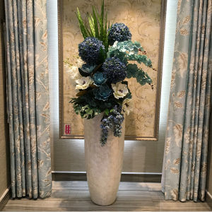 หรูหราขนาดใหญ่ยืน เปลือกหอย แจกันดอกไม้ชุดดอกไม้ตกแต่งโมเดิร์นยุโรปสไตล์ห้องนั่งเล่นอุปกรณ์ตกแต่ง