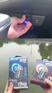 Tẩu sạc Pugan 100w và 120w tẩu sạc nhanh điện thoại và các thiết bị điện tử trên ô tô