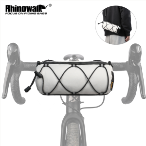 Rhinowalk Bike Handlebar Bag Bicycle Front Tube Bag Basket Pack Cycling Frame Pannier MTB Accessories Commuter Messenger