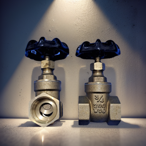 Gate valve Brass #3/4  102 gate valve