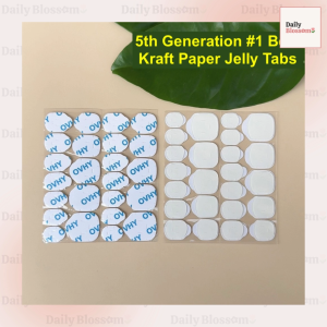 OVHY 24/30 Tabs Upgraded High-End Kraft Paper Nail Adhesive Tabs