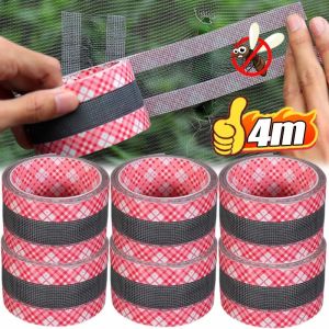 2/4m Self-Adhesive Screen Repair Tape Cracks Holes Tears Fix Patch Home Anti-Insect Mosquito Trimmable Door Screen Repair Tapes
