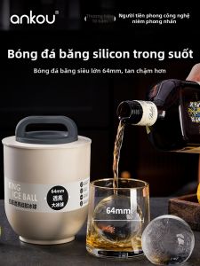 Ankou | Whisky Home Ice Maker Food-Grade Silicone Large Spherical Mould