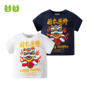 be top | Lion Dance Chinese Style T-Shirt