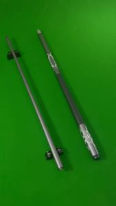 Billiard Cue Stick 13mm Big Tip 1/2 Joint | American Fiberglass Shaft for 9-Ball Power Break | Free Gift Accessories Included