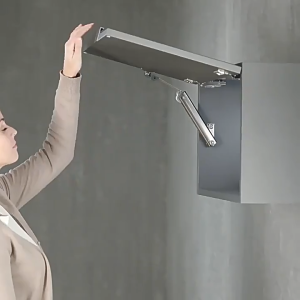 Door hydraulic rod support rod pneumatic support for cabinet flip-up door can stop at any position. Pneumatic rod for wardrobe. Pneumatic spring extension rod for wardrobe.