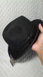 Topi Laken Fedora Pria Import Bahan Wol Original