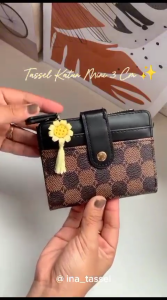 TASSEL MINI KATUN PREMIUM 3 CM (1 LUSIN 1 WARNA) TASSEL TAPLAK MEJA SOUVENIR JILBAB