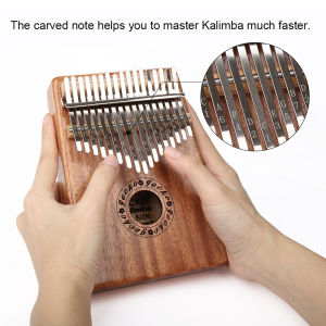 Gecko Kalimba 17 -key thumb piano with waterproof protective box portable child adult gift 8 keys Gift
