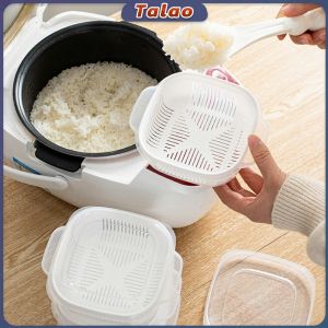 Talao Fresh-keeping box plastic lunch box microwave refrigerator sealed box lunch refrigerator storage