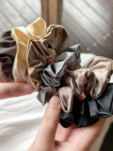 Phụ Kiện Tóc Satin Lazy Bun Hàn Quốc Phong Cách Nhật Bản Dây Buộc Tóc Phụ Kiện Tóc Dây Buộc Tóc Đuôi Ngựa Đồ Trang Trí Tóc Mới Ra Lò