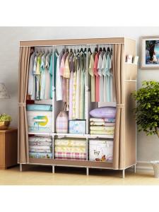 YYBAIO | Tủ Quần Áo Bằng Vải Chống Bụi Khung Thép Cường Lực Kết Hợp