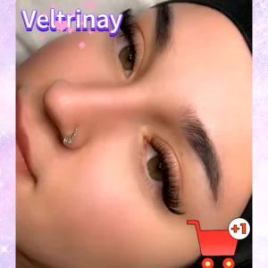 Veltrinay Cat Eye Lashes Natural Fake Lashes Winged End Eye Elongated Eyelashes Faux Mink Eyelashes False Lashes Makeup