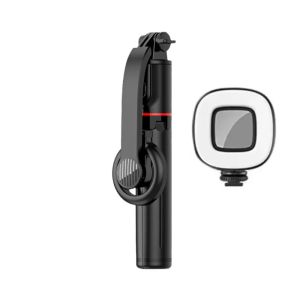 LS | Giá Đỡ Điện Thoại Từ Tính Có Thể Kéo Dài Tích Hợp Chân Máy Và Điều Khiển Từ Xa Bluetooth Dành Cho iPhone & Điện Thoại Thông Minh Hỗ Trợ Quay Vlog Điều Khiển Không Dây Gậy Tự Sướng