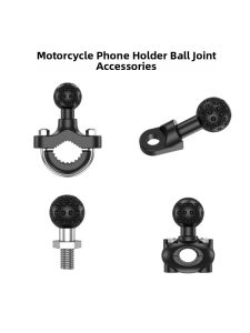 MOTOBUBBLE | U-Shape Ball Head Aluminum Base Motorcycle Round Handle Navigation Mount