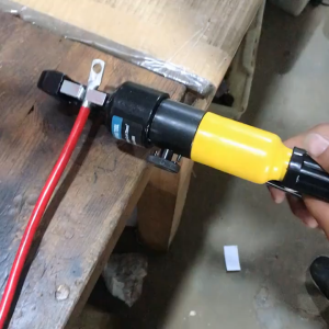 Hydraulic Crimping Tool YQK 70/120/240/300 Heavy Duty Cable Lug Crimper Manual Hydraulic Pliers High Pressure Wire Terminal Crimping Kit with Dies Portable Carry Case for Electrical Repair