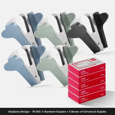 Deli Office Staple Remover 12 10 Standard Stapler Cute Student Business Supplies Stationery Staple Gun Paper Fastener