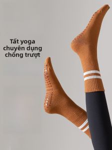 MiiOW | Tất yoga kháng khuẩn thấm hút mồ hôi đàn hồi cao chống trượt dài đến bắp chân dành cho nữ Tất thể thao MiiOW 2025 mùa hè