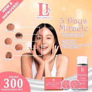 LJ SKIN ESSENCE 3DAYS MIRACLE REJUVENATING SETS