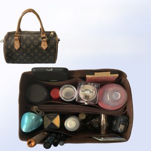 LV Speedy25 30 35 Boston Pillow Bag Inner Organizer Pouch Cushion Shaped Storage Bag Insert for Home Organization