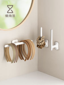 Lazy Corner Hair Tie Storage Rack Wall Mounted Corner Hairband Holder Childrens Hair Accessories Jewelry Headband Organizer