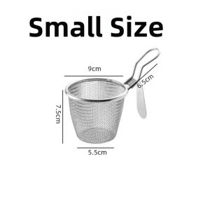 Multifunctional Kitchen Stainless Steel Strainer