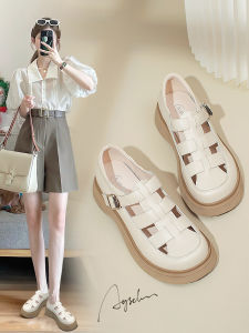 Agsdon l Summer Outdoor Thick Sole Sandals for Dresses