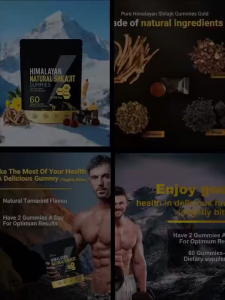 SG Ready | Shilajit Gummies | 85+ Trace Minerals | Energy & Stamina Boost | Immune Support