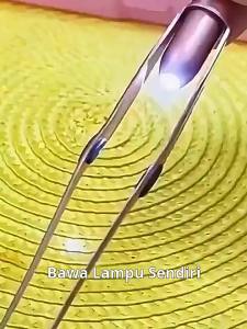 alat capit pembersih telinga led/Set Pembersih Telinga Bercahaya Penjepit Kotoran Kuping Anak Bayi