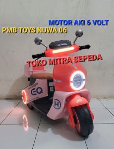 Motor Aki Anak 3-7 Tahun PMB Nuwa NW06 Musik Lampu Box