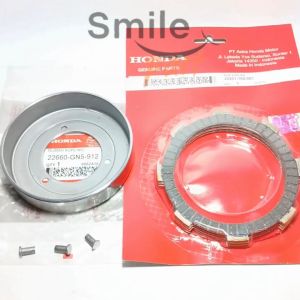 Kampas kopling grand plat kopling supra x supra fit 166 Win Legenda Revo Old GN5 Mangkok ganda grand