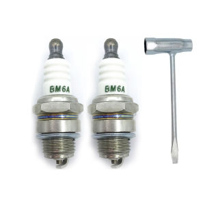 BM6A Spark Plug Glow Plug Small Engine For 2 Stroke Chainsaw Lawn Mower Brush Cutter Strimmer,Replaces M7/L7T/CJ8/1560