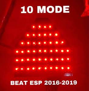 Lampu stoplamp rem belakang running motor beat FI ESP 2017 2018 2019 10 mode kedip otomatis