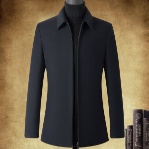 Business Casual Mens down Jacket 2025 New Style High-End Lapel Commuter Warm Winter Coat Polyester Fiber 85% down Filling