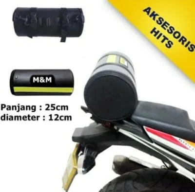 Tas tabung motor/tas jas hujan motorbox belakang motor