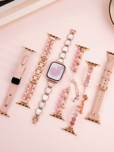 Dây Đeo Apple Watch Bằng Da Thật Dây Đeo Bằng Nylon Khóa Gấp Dây Đeo Thông Minh Dây Đeo Apple Watch Cho Nam Và Nữ