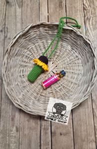 กระเป๋าคล้องคอ เคสน้ำมันเหลือง & เขียว (สีอื่นแจ้งในแชทค่ะ)