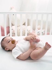 3 In 1 Portable Baby Pacifier Set Anti-drop Chain Nipple Box Food Grade Silicone Teether Infant Pacifier Cradle Case Holder