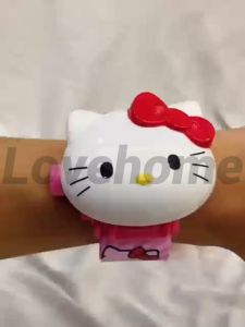 Childrens Cartoon Projector Watch Projection Watch 24 images Animal Cartoon Kids Watches Projection 3D Projection Watch Childrens Toys With Can See The Time