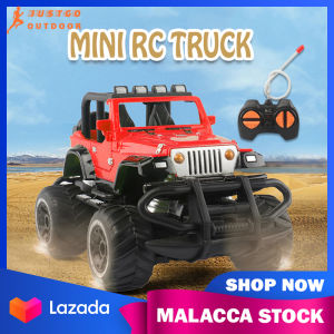 Mini RC Car 1:43 Off-Road Vehicle Big Remote Control SUV Jeep - High Speed, Durable, and Portable - Boys Outdoor Toy Gift