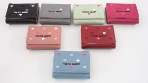 T423 Dompet Wanita Dompet Lipat 3 Dompet Clutch Dompet Perempuan Lucu