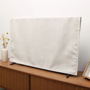 Stylish Japandi TV Dust Cover Multiple Sizes for Fit Dustproof Moisture-Proof Decor & Protector for Flat Screen TVs